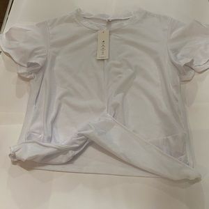 NWT Order Plus White Tee